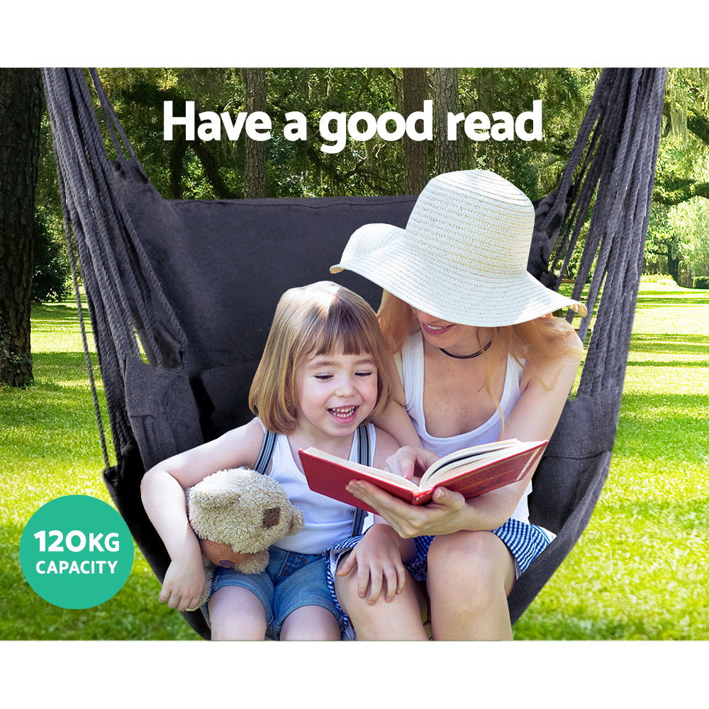 Armadale Hammock Swing Chair - Grey