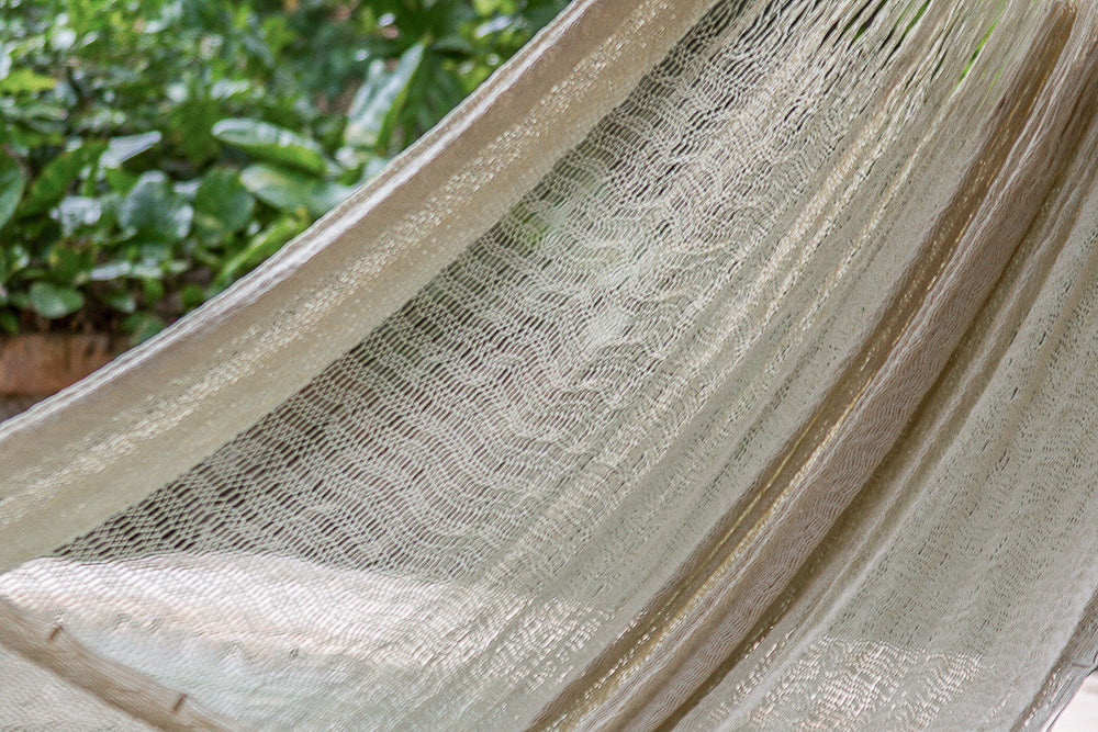 Black Rock Legacy Jumbo Size Super Nylon Hammock in Cream Colour