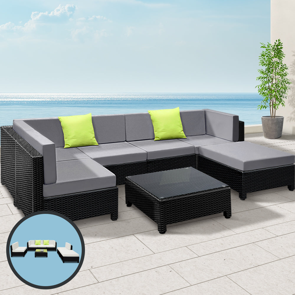 Armadale 7 Piece Outdoor Lounge Setting