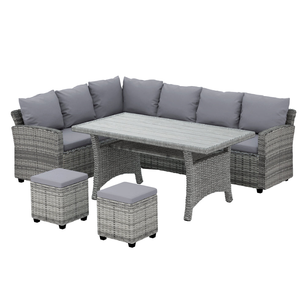 Brighton Premium 8 Seater Outdoor Dining Set