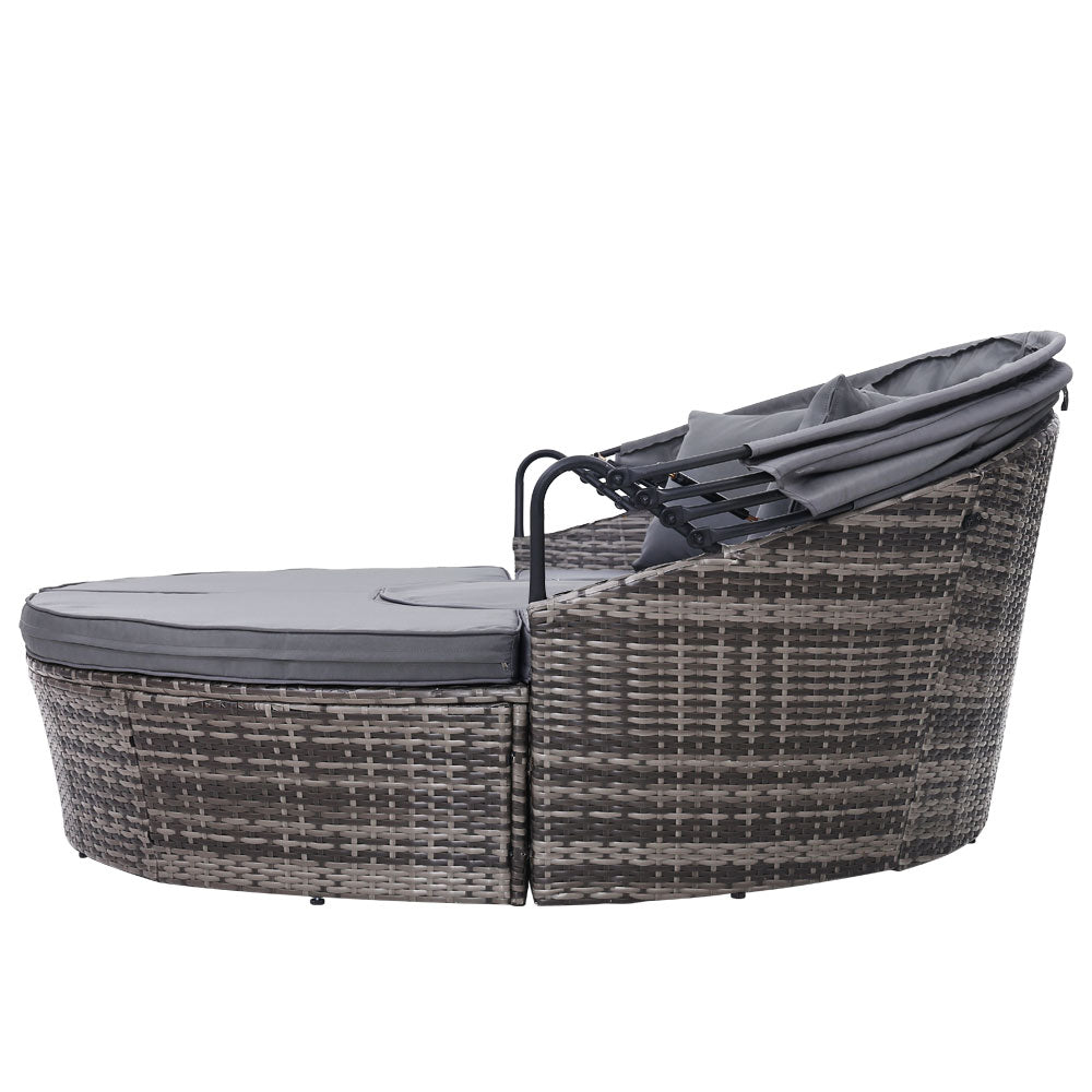 Portsea Premium Outdoor Day Bed - Grey