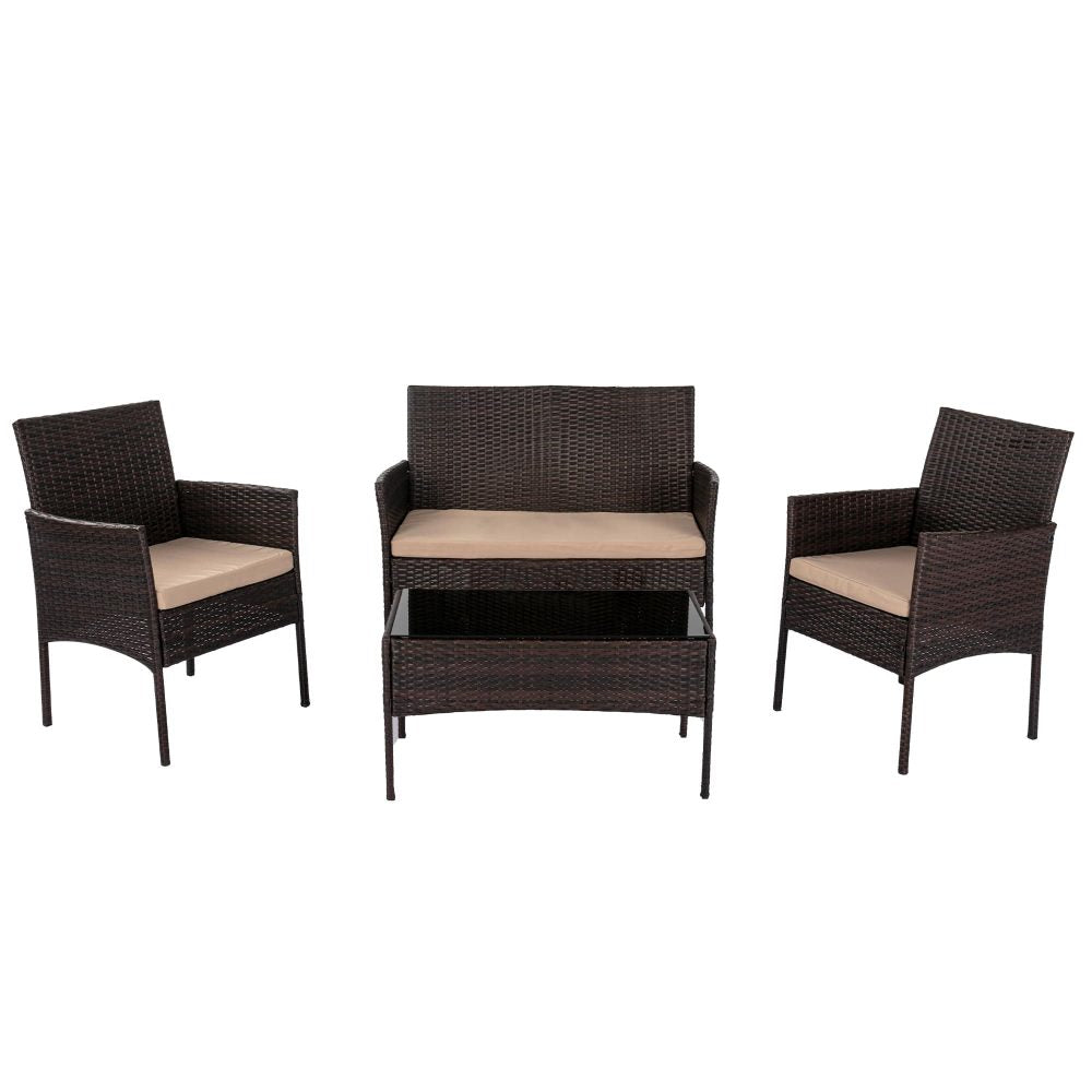 Toorak Luxury 4 Seater Outdoor Lounge Set