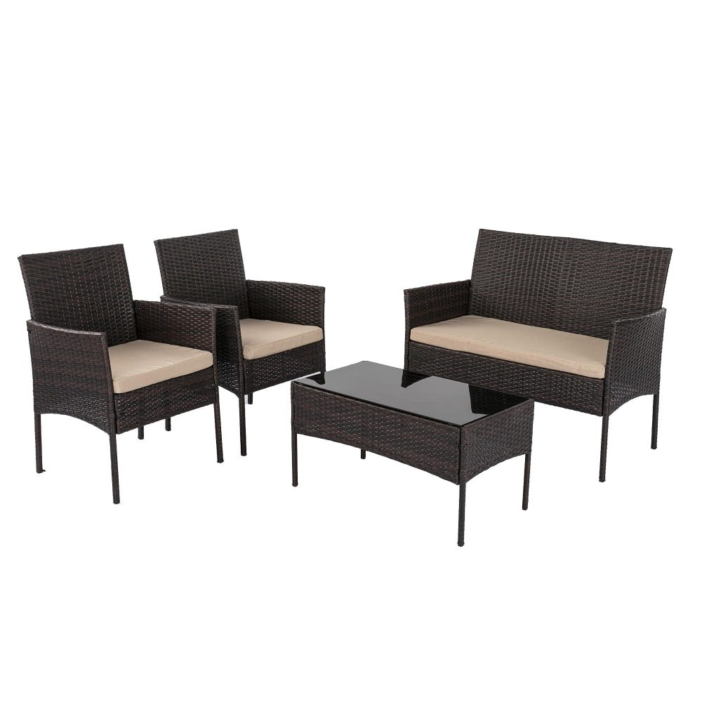 Toorak Luxury 4 Seater Outdoor Lounge Set